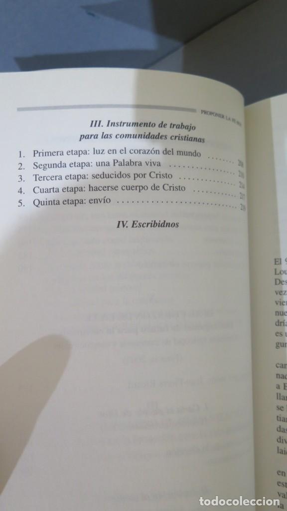Libros de segunda mano: PROPONER LA FE HOY. VV.AA - Foto 5