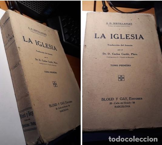 Libros de segunda mano: LA IGLESIA. TOMO PRIMERO - Foto 1