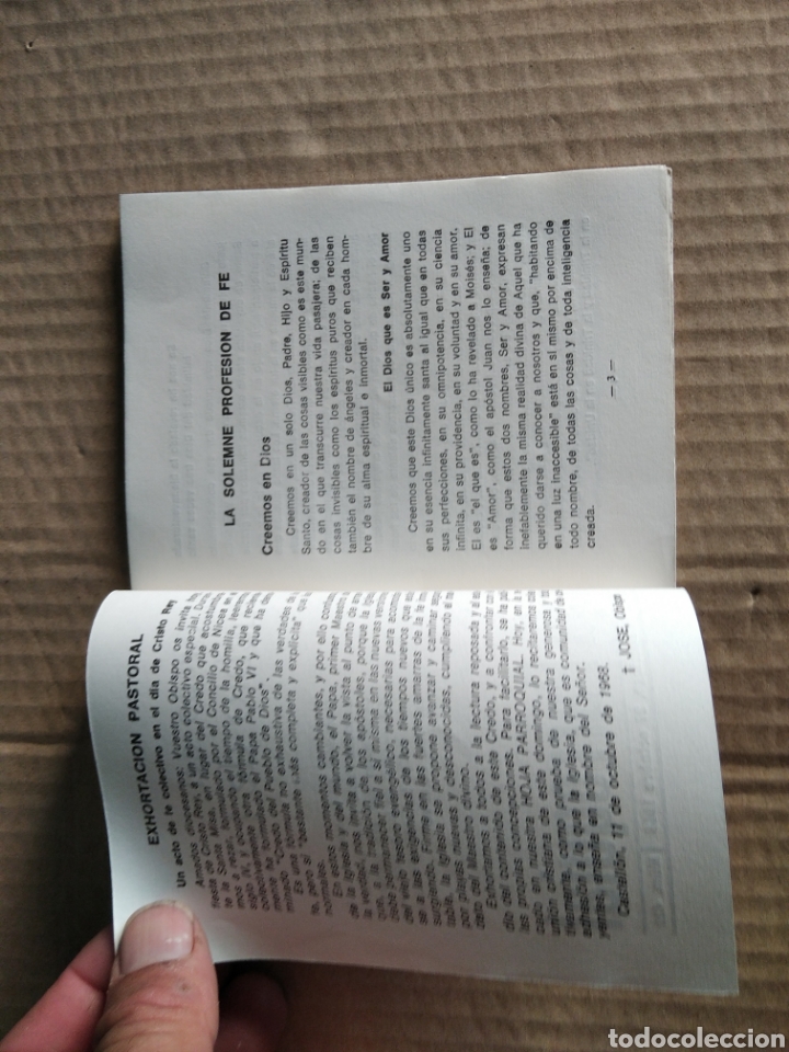 Libros de segunda mano: Librito El credo del pueblo de Dios - Foto 2