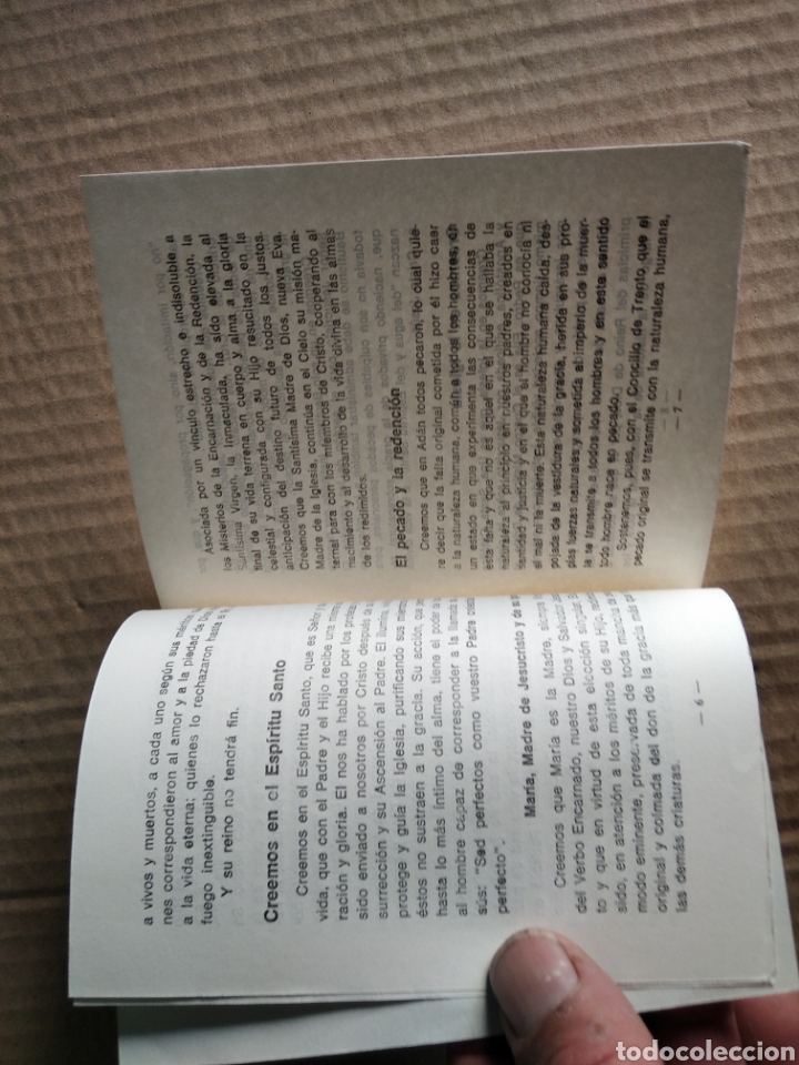 Libros de segunda mano: Librito El credo del pueblo de Dios - Foto 3