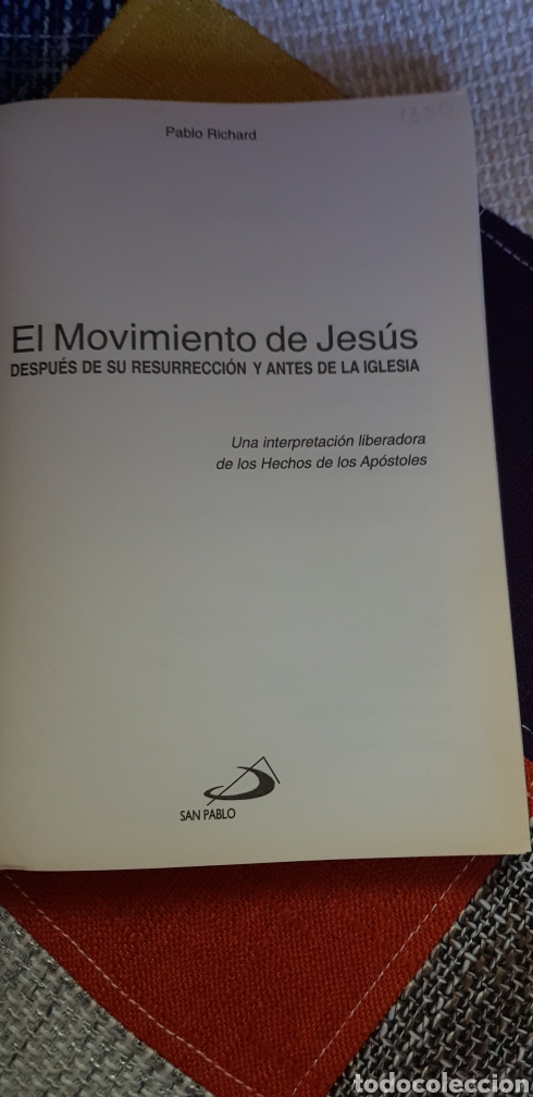 Libros de segunda mano: Libro EL MOVIMIENTO DE JES&Uacute;S. Autor: Pablo Richard - Foto 3