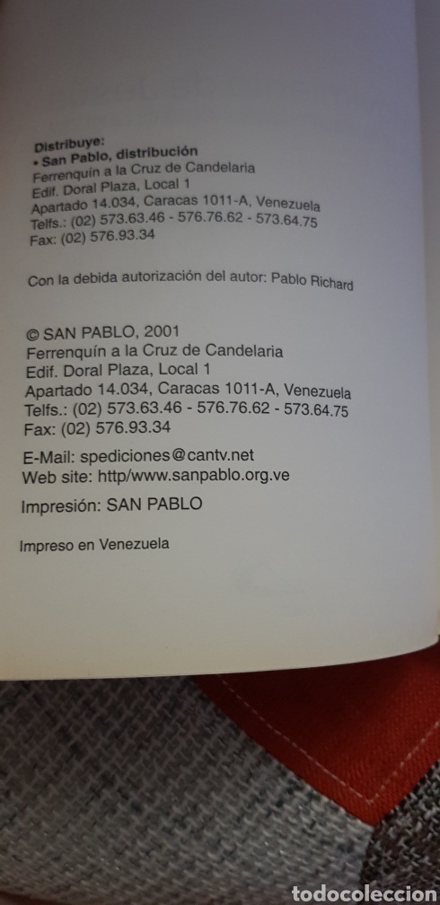 Libros de segunda mano: Libro EL MOVIMIENTO DE JES&Uacute;S. Autor: Pablo Richard - Foto 4