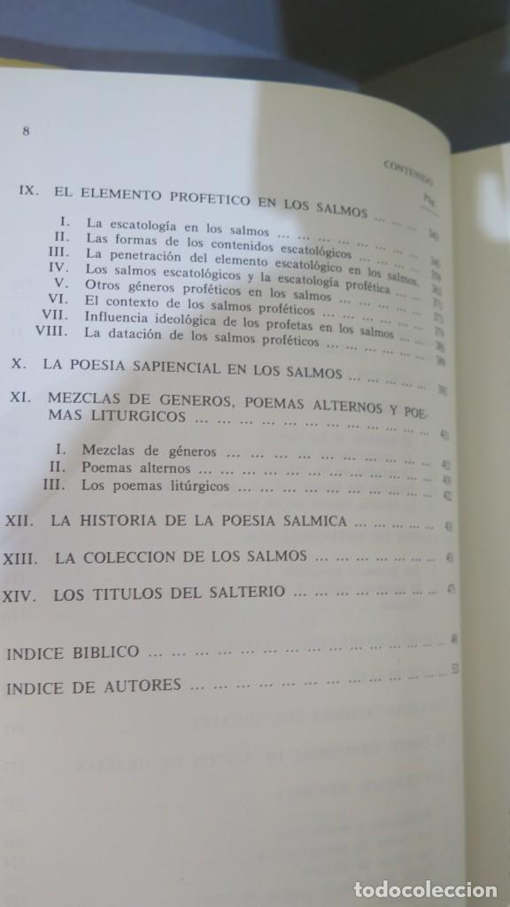Libros de segunda mano: INTRODUCCI&Oacute;N A LOS SALMOS. GUNKEL - Foto 3