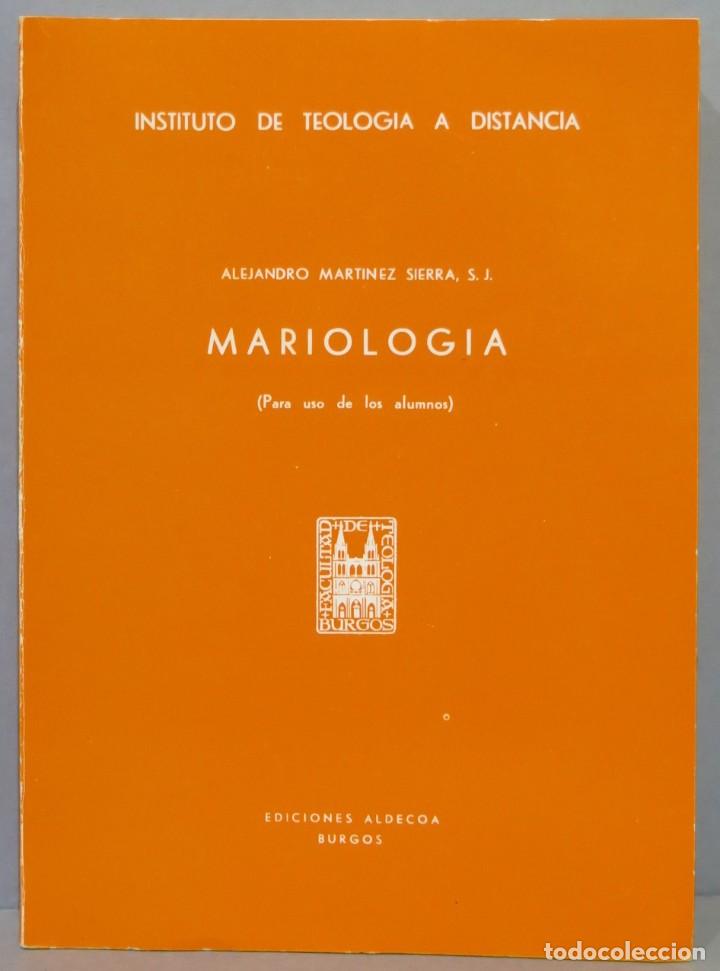 Libros de segunda mano: MARIOLOGIA. MARTINEZ SIERRA, S.J - Foto 1