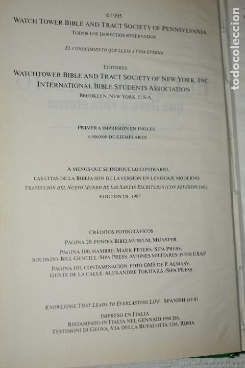 Libros de segunda mano: Libro El Conocimiento que lleva a la Vida Eterna - Foto 4