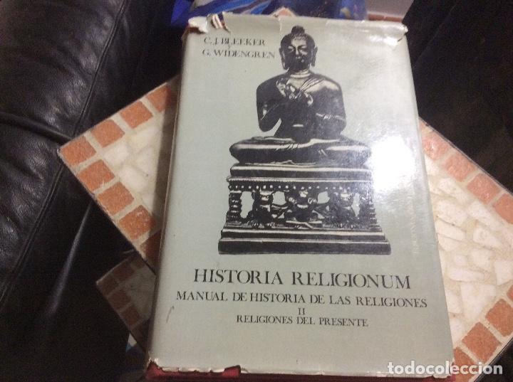 Livres d'occasion: Historia religionum. Manual de historias de las religiones II/. Religiones del presente - Bleeker,