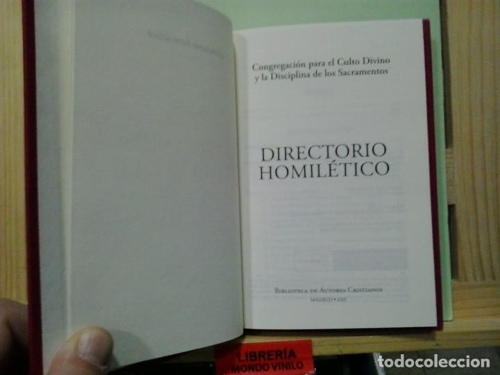 Libros de segunda mano: LMV - Directorio homil&eacute;tico - Foto 2