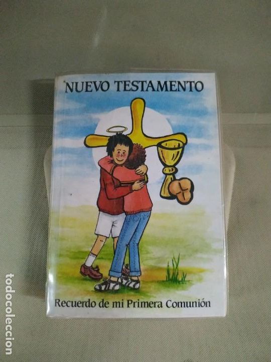 Libros de segunda mano: Nuevo Testamento. Recuerdo de mi Primera Comuni&oacute;n - Foto 1