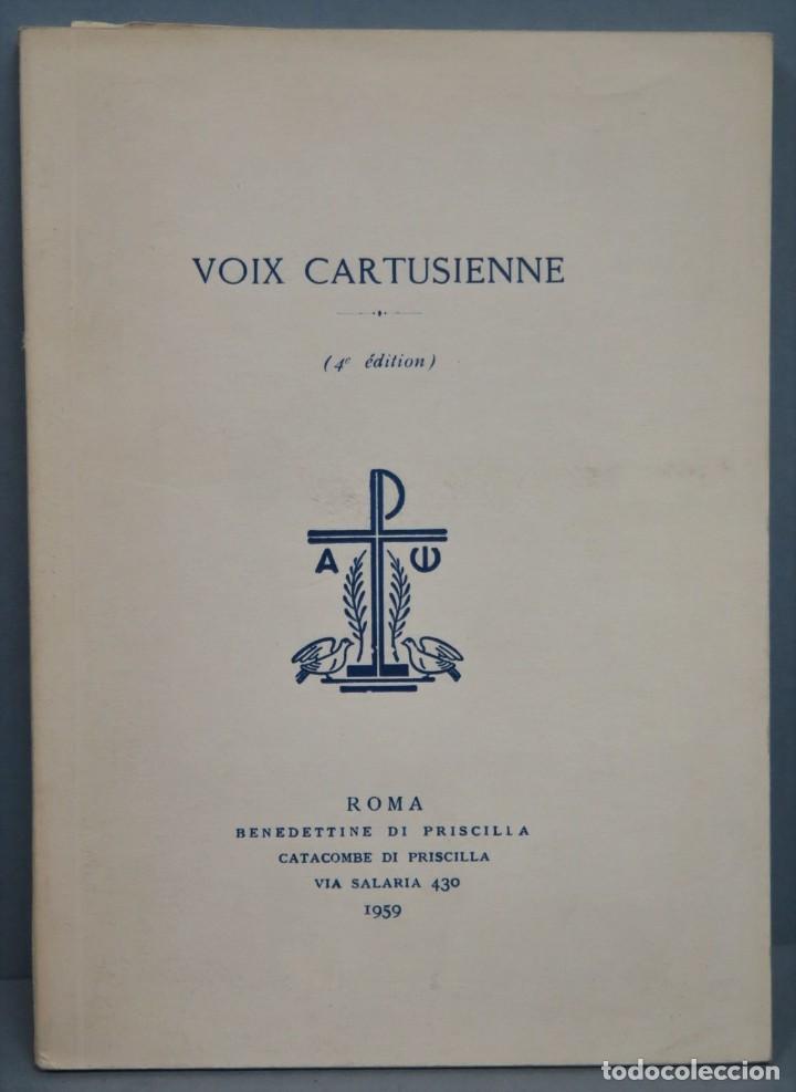 Libros de segunda mano: VOX CARTUSIENNE - Foto 1