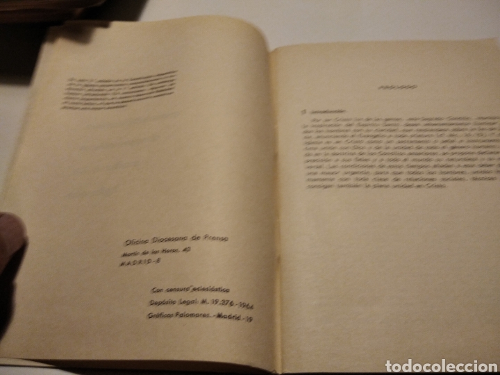 Libros de segunda mano: Libro Constituci&oacute;n dogm&aacute;tica sobre la iglesia - Foto 2