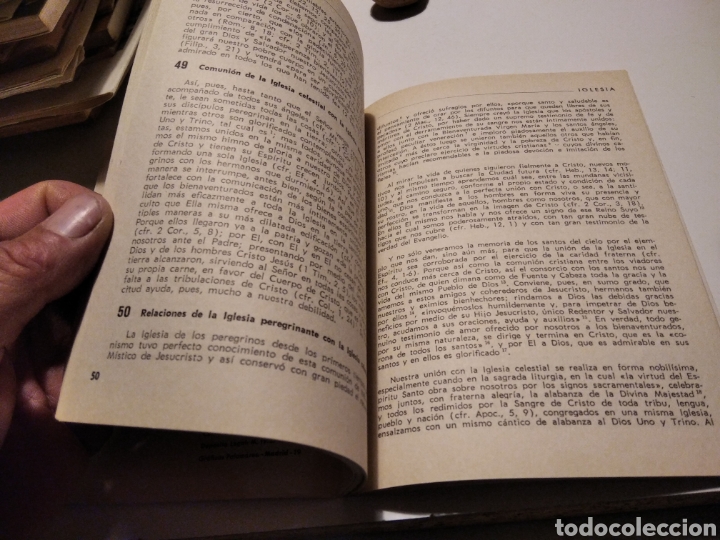 Libros de segunda mano: Libro Constituci&oacute;n dogm&aacute;tica sobre la iglesia - Foto 4