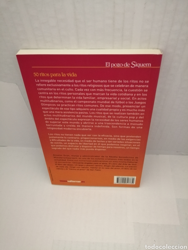 Libros de segunda mano: 50 ritos para la vida (Primera edici&oacute;n) - Foto 2