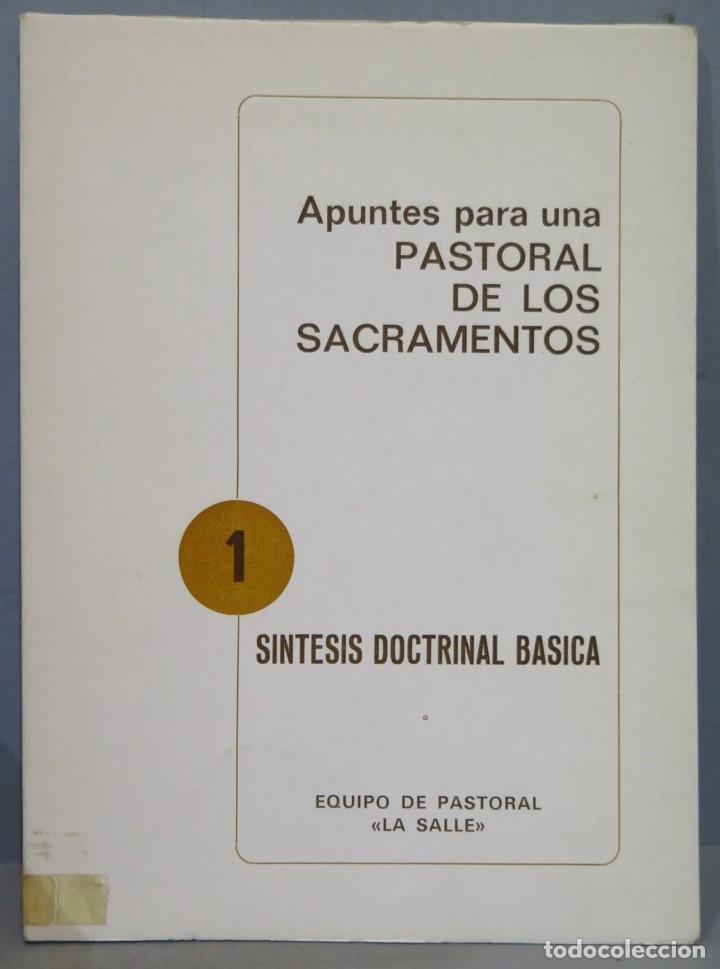 Gebrauchte B&uuml;cher: APUNTES PARA UNA PASTORAL DE LOS SACRAMENTOS