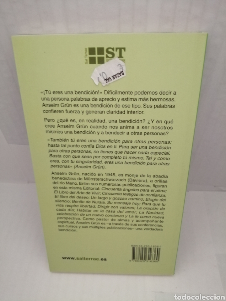 Libros de segunda mano: T&uacute; eres una bendici&oacute;n (Primera edici&oacute;n) - Foto 2