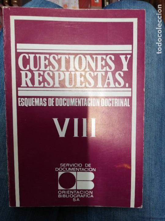Libros de segunda mano: Cuestiones y respuestas. VIII - Foto 1