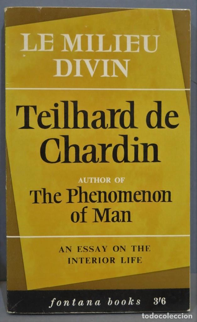Libros de segunda mano: LE MILIEU DIVIN. CHARDIN - Foto 1