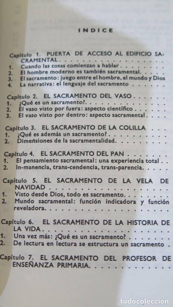 Libros de segunda mano: LOS SACRAMENTOS DE LA VIDA. LEONARDO BOFF - Foto 2