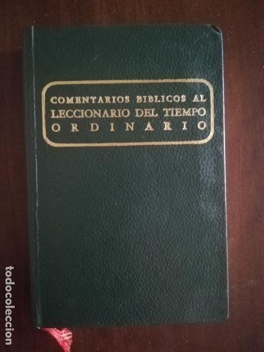 Gebrauchte B&uuml;cher: COMENTARIOS BIBLICOS AL LECCIONARIO DEL TIEMPO ORDINARIO. TOMO V. 1972.