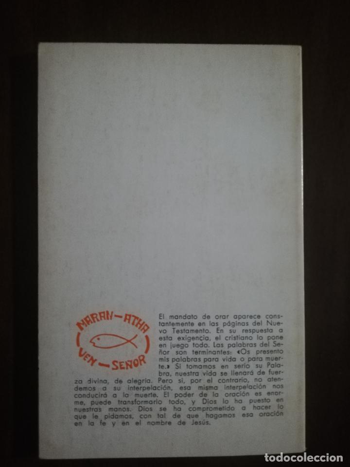 Libros de segunda mano: EL PODER DE LA ORACION. BASILEA SCHLINK. COLECCION MARAN- ATHA. 1975. - Foto 2