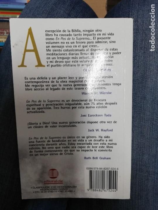 Libros de segunda mano: En pos de lo supremo. Oswald Chambers - Foto 2