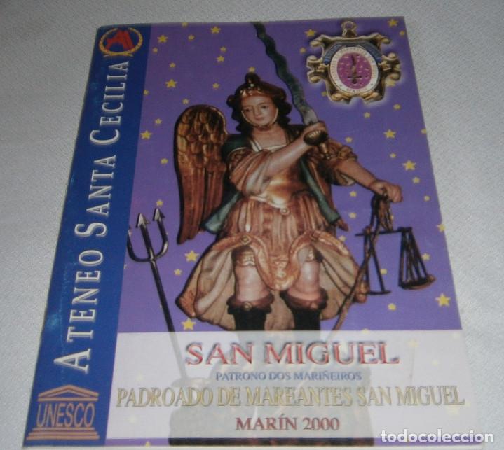 Libros de segunda mano: San Miguel patrono dos mari&ntilde;eiros padroado de mareantes san Miguel Marin 2000