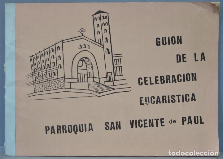 Second hand books: GUION DE LA CELEBRACION EUCARISTICA. PARROQUIA SAN VICENTE DE PAUL