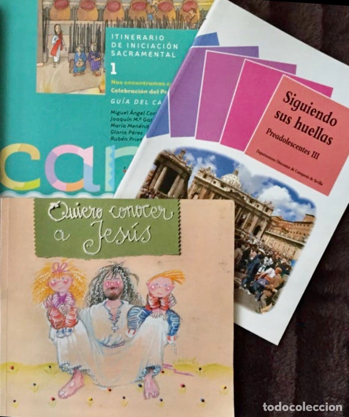 Libros de segunda mano: LIBROS DE RELIGI&Oacute;N PARA ESCOLARES Y CATEQUISTAS.