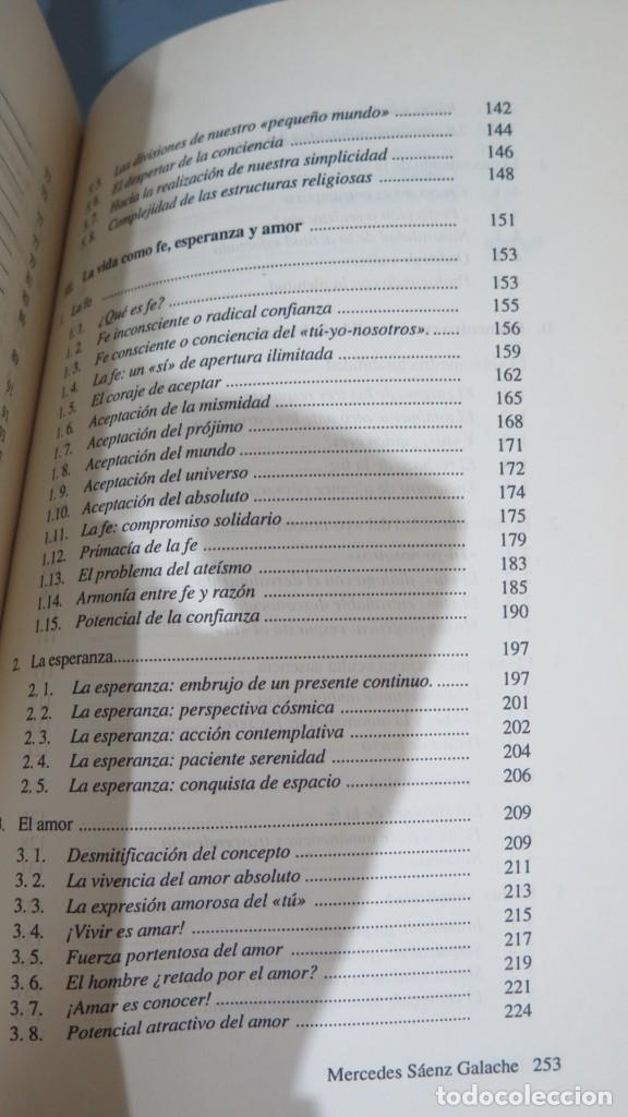 Libros de segunda mano: EL ROSTRO OCULTO DE DIOS. MERCEDES SAENZ GALACHE - Foto 4