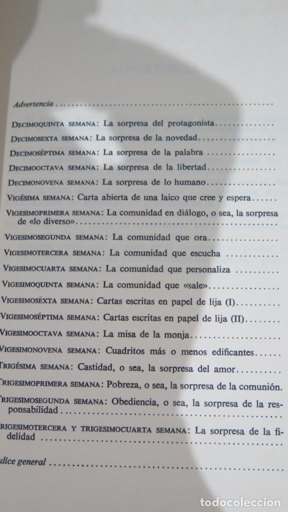Libros de segunda mano: LA SORPRESA DE DIOS. ALESSANDRO PRONZATO - Foto 2