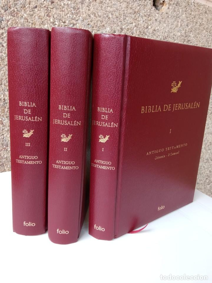 Libros de segunda mano: Antiguo Testamento. Tres vol&uacute;menes - Foto 1