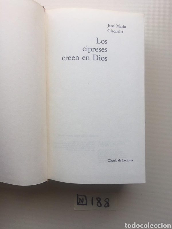 Libros de segunda mano: Los Cipreses Creen En Dios - Foto 2