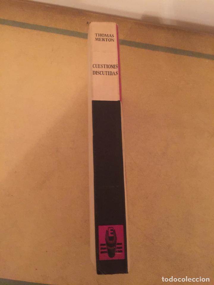 Libros de segunda mano: CUESTIONES DISCUTIDAS - THOMAS MERTON - Foto 2