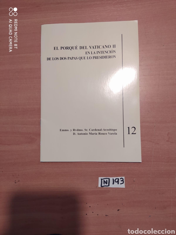 Libros de segunda mano: El Porqu&eacute; Del Vaticano II - Foto 1