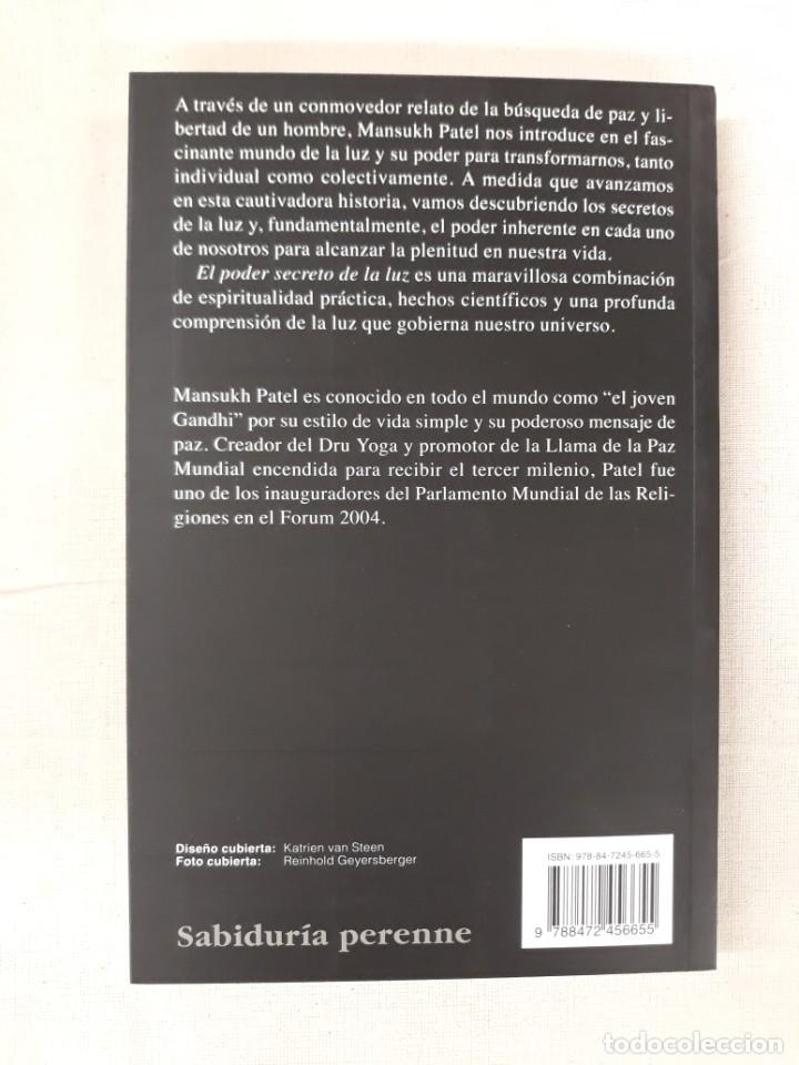 Libros de segunda mano: PATEL, MANSUKH. EL PODER SECRETO DE LA LUZ - Foto 2