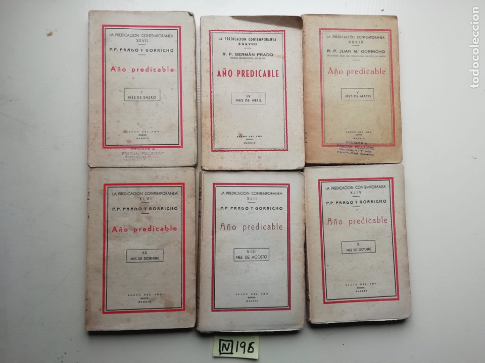 Libros de segunda mano: Lote de libros a&ntilde;o predicable - Foto 1