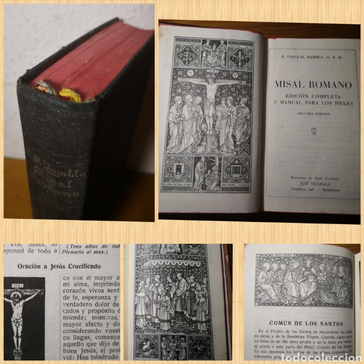 1943 - misal romano, pascual rambla - Buy Used books about religion on  todocoleccion