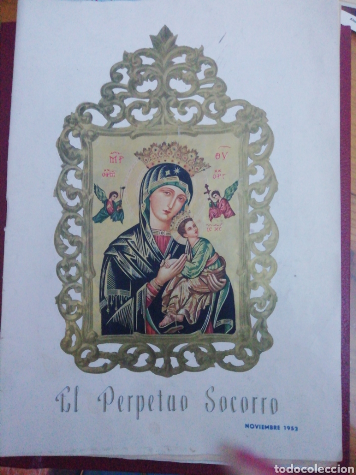 Livros em segunda m&atilde;o: REVISTA EL PERPETUO SOCORRO NOVIEMBRE 1952