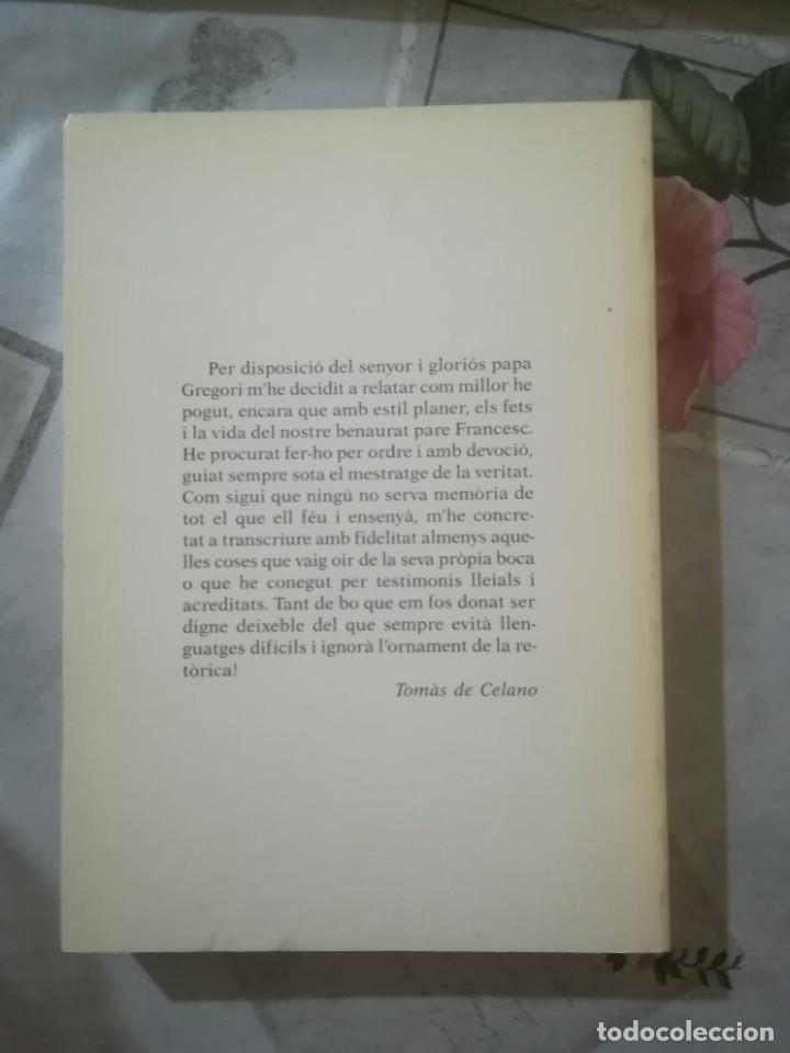 Libros de segunda mano: Francesc i Clara dAss&iacute;s - Tom&agrave;s de Celano - en catal&agrave; - Foto 2
