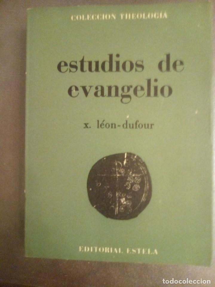 Libros de segunda mano: X. Leon-Dufour. ESTUDIOS DE EVANGELIO. - Foto 2