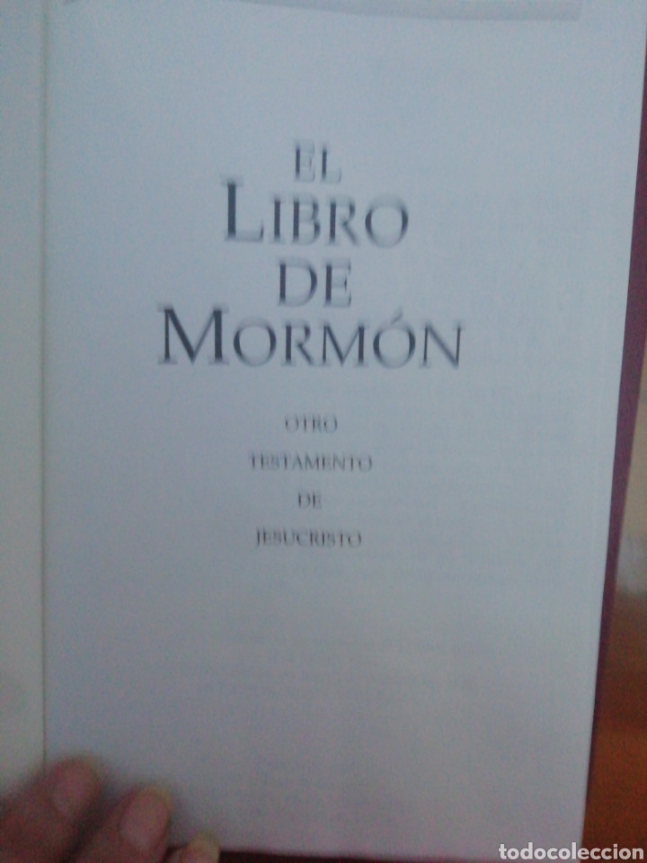 Libros de segunda mano: EL LIBRO DEL MORM&Oacute;N - Foto 3