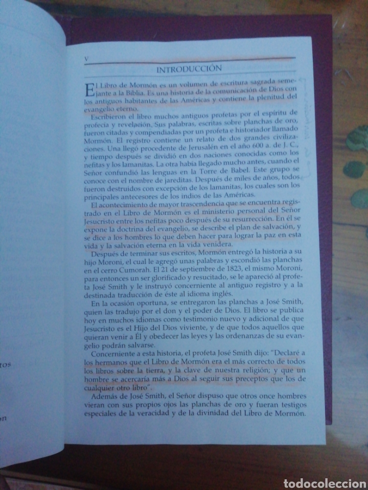 Libros de segunda mano: EL LIBRO DEL MORM&Oacute;N - Foto 4