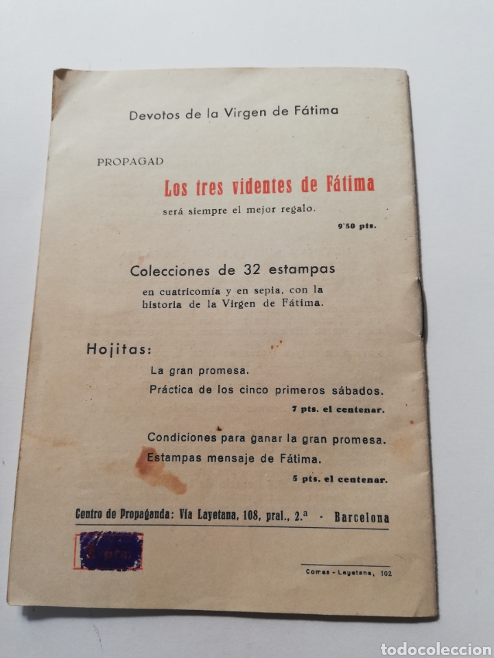 Libros de segunda mano: APARICIONES EN F&Aacute;TIMA. LIBRO RELIGIOSO. - Foto 3