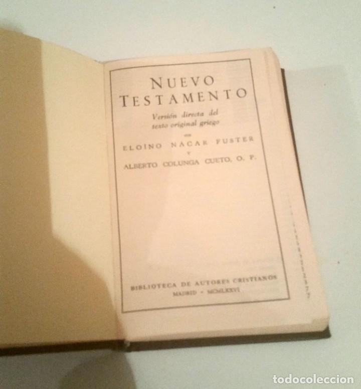 Libros de segunda mano: Nuevo Testamento, - Foto 3
