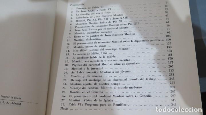 Libros de segunda mano: MONTINI PAPA. CIPRIANO CALDERON - Foto 2