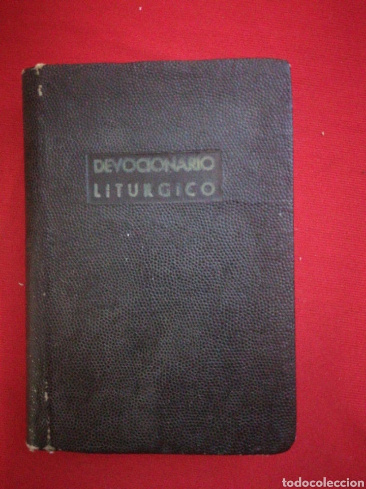 Libros de segunda mano: DEVOCIONARIO LITURGICO - Foto 1