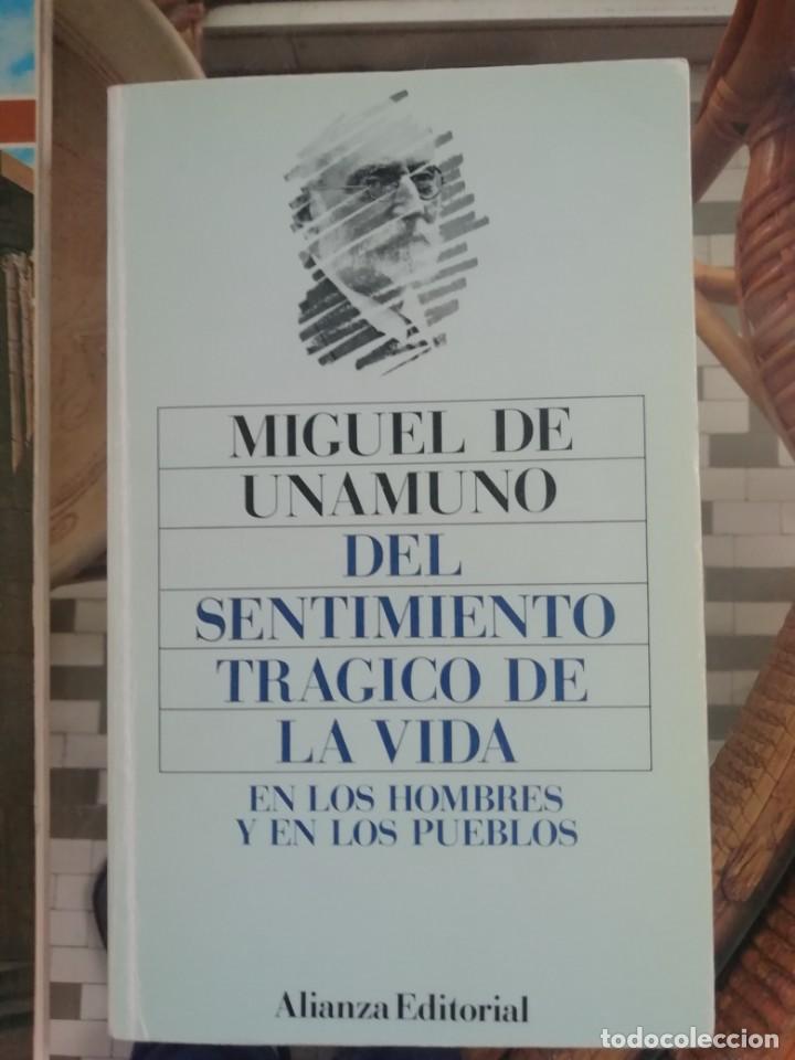 Libros de segunda mano: Del sentimiento tr&aacute;gico de la vida de Miguel de Unamuno