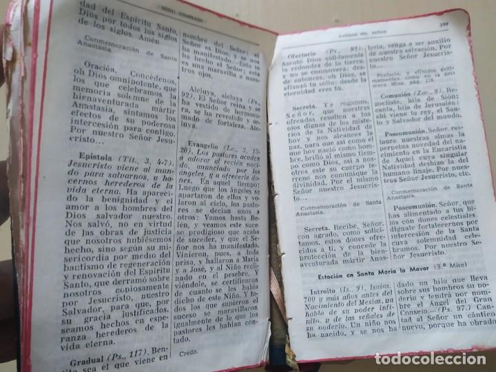 Libros de segunda mano: Misal Completo- Molina - Foto 3