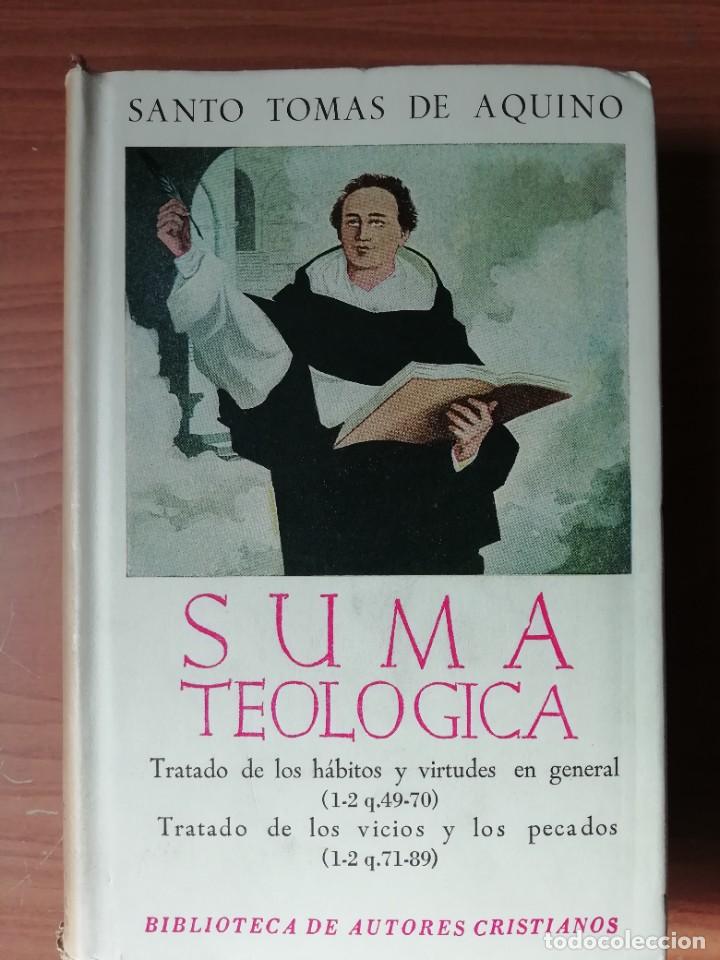 Suma Teologica De Santo Tomás De Aquino - Comprar Libros De Religión En ...