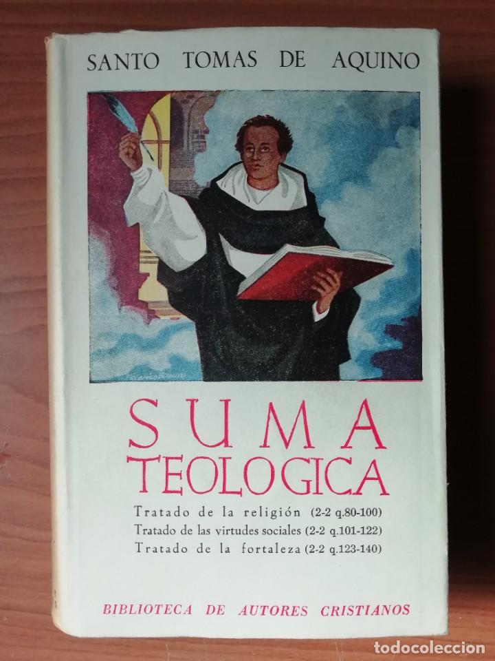 Suma Teologica De Santo Tomás De Aquino - Comprar Libros De Religión En ...