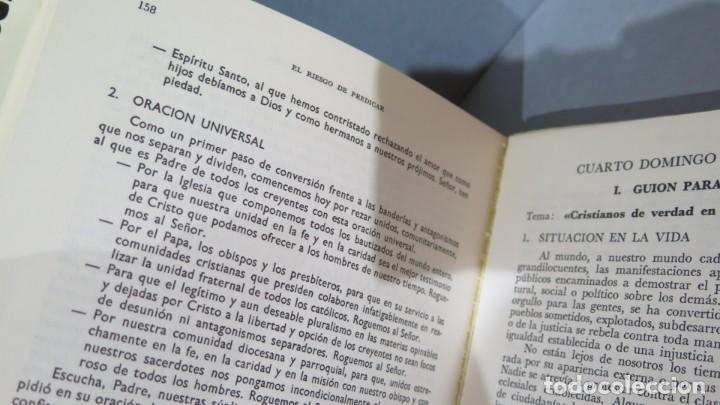 Libros de segunda mano: EL RIESGO DE PREDICAR. CICLO A B C. BOROBIO - Foto 2
